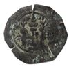 Image 1 : SASANIAN KING, KHOSRAU I, COPPER COIN AE, MINT: BISHAPUR=BIS, 531-579 AD, XF