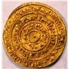 Image 1 : FATIMID DINAR, TEMP. AL MUSTANSIR, ABU, TAMIM. MINT, DIMESHQ, RR, 21mm, 4.07g., AH451, XF