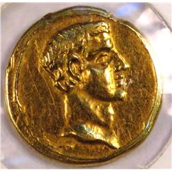 KING OF BOSPORUS.STATER,UNCERTAIN,MINT: IN BOSPORUS,BELOW DATE.FROLOVA 327 RPC.EX RARE, 1894, VF