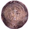 Image 2 : ARAB SASANIAN ABD ALLAH B AL ZUBAYR, SILVER DIRHAM. MINT, BISHAPUR,3.95g, 30mm., AH55, XF