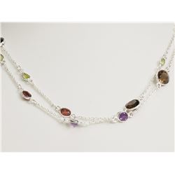 #9-STERLING SILVER GEMSTONE FANCY COLOR