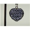 Image 1 : #12-STERLING SILVER TANZANITE PENDANT