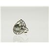 Image 1 : #24-STERLING SILVER  GREEN AMETHYST RING SIZE 6