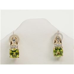 #43-10K YELLOW GOLD PERIDOT &