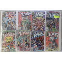 8 XMEN 1982 COLLECTOR COMIC BOOKS