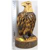 Image 1 : HANDMADE CARVED EAGLE 20" TALL