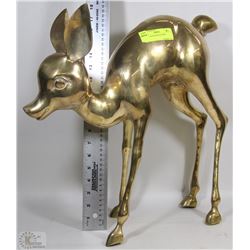 LARGE SOLID BRASS BAMBI