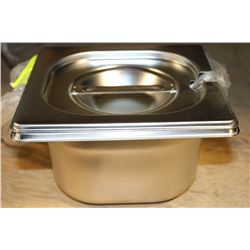 ME06 4"DEEP 1/4" SIZE INSERT W/LID - CONDITION NEW