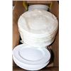 Image 1 : APPROX 50 ROUND CERAMIC SERVING PLATES