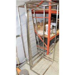 TWO FREEZER STORAGE RACKS