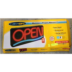 NEWON OPEN SIGN