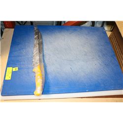 LOT OF 2 TWIN MASTER ICE HARDENED KNIVES & 3 PREP