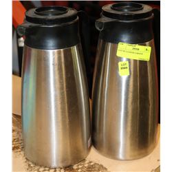 LOT OF 2 COFFEE CARAFES