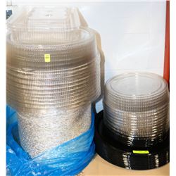 LOT OF TAKE OUT PLATTERS