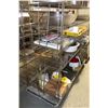 Image 1 : STAINLESS STEEL RACK ON CASTORS