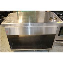 S/S TABLE 51"X33"X38.5"H