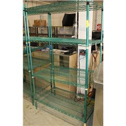 GREEN METRO STYLE RACK ON CHOICE