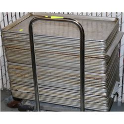 LOT OF 48 BAKING SHEETS