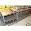 Image 1 : REFRIGERATED PREP TABLE WITH SIDE TABLE