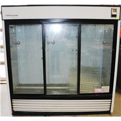 TRUE 3 DOOR COOLER 78" WIDE