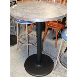 41.5" TALL BAR TABLE ON CHOICE