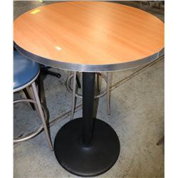 41.5" TALL BAR TABLE ON CHOICE