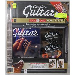 COMPLETE GUITAR BOOK & DVD GUITAR LEARNING KIT
