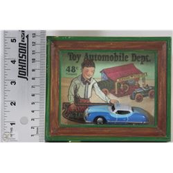 VINTAGE RARE DIE CAST CAR "TOYS IN CUPBOARD" 1997