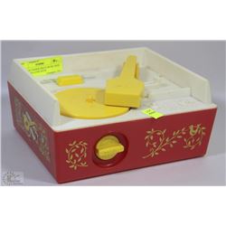 VINTAGE FISHER-PRICE MUSIC BOX RECORD PLAYER WITH