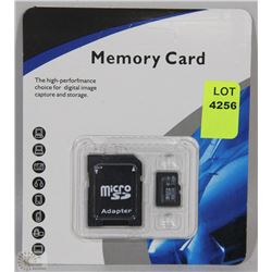 NEW 32GB MICRO SD CARD WITH ADAPTOR