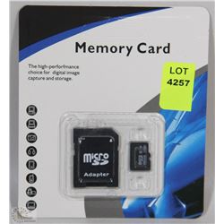 NEW 32GB MICRO SD CARD WITH ADAPTOR