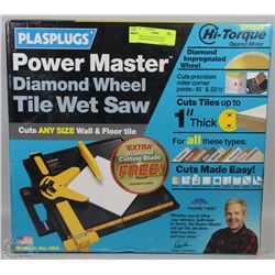 PLASPLUGS POWER MASTER DIAMOND WHEEL TILE WET