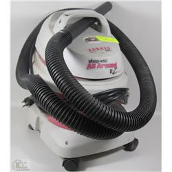 SHOP VAC BRAND ALL AROUND 2.5 GAL PORTABLE VACUUM