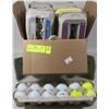 Image 1 : 7 DOZEN ASSORTED USED GOLF BALLS