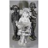 Image 1 : THREE OUTSIDE GARDEN STATUES