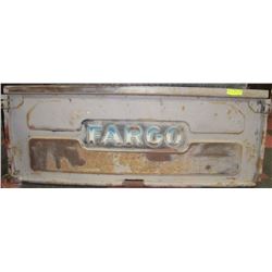 ANTIQUE FARGO TAILGATE 55" X 21"