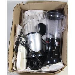 BOX W/LARGE & SMALL MAGIC BULLETS &