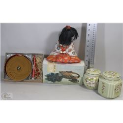 APPLE BLOSSOM SADLER MADE IN ENGLAND /CHINESE