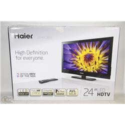 HAIER 24" LED 1080P HD TV