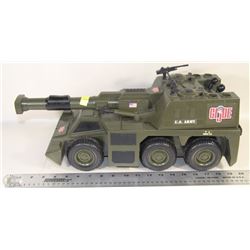 GI JOE ARMY BATTERY OPERATED/MACHINE GUN/NOISES