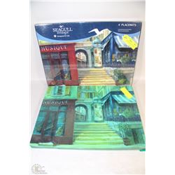 2 SETS OF NEW SEAGULL STUDIOS LUNCHEON