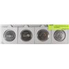 Image 1 : FOUR 1973-1976 CANADIAN DOLLAR COINS INCLUDING 2