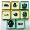 Image 1 : LOT OF 6 MEN'S FASHION RINGS