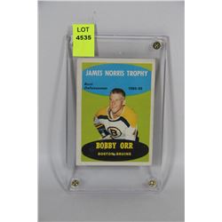 1968-69 BOBBY ORR JAMES NORRIS TROPHY CARD