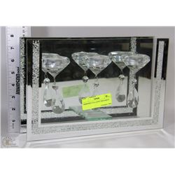 MIRRORED TEA LIGHT ORNAMENT