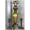 Image 1 : LOT OF 3 CANDLE HOLDERS