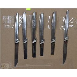 SET OF J.A. HENCKELS QUALITY STEAK KNIFES