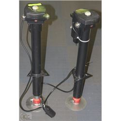 LOT OF 2 PROGRADE HYDRAULIC TRAILER JACKS