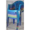 Image 1 : LOT OF 6 CHILDREN'S SIZE PATIO CHAIRS