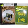 Image 1 : SET OF 2 NEW JOHN DEERE COLLECTOR METAL SIGNS